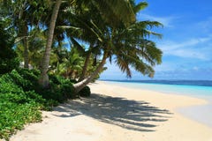 Manase-Strand in Samoa, Savai ‚i-Insel in South Pacific lizenzfreie stockbilder Manase-Strand in Samoa, Savai ‚i-Insel in South Pacific lizenzfreie stockbilder