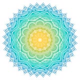 Mandala dell'indiano di vettore illustrazione di stock Mandala dell'indiano di vettore illustrazione di stock