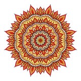 Mandala do diwali do vetor ilustração royalty free Mandala do diwali do vetor ilustração royalty free