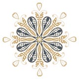 Mandala Henna Design Fashion Royalty Free Stock Image