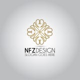 Mandala Ornament Vector Logo illustration stock Mandala Ornament Vector Logo illustration stock