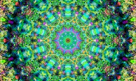 Mandala variopinta con le forme luminose illustrazione vettoriale Mandala variopinta con le forme luminose illustrazione vettoriale