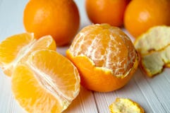 Mandarines Photos libres de droits Mandarines Photos libres de droits