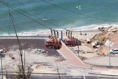 Manera de cable de Haifa fotografía de archivo libre de regalías Manera de cable de Haifa fotografía de archivo libre de regalías