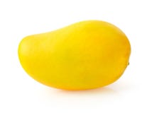 Mango op wit wordt geïsoleerd dat stock afbeeldingen Mango op wit wordt geïsoleerd dat stock afbeeldingen