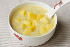 Mango Sago Desert Royalty Free Stock Photo Mango Sago Desert Royalty Free Stock Photo