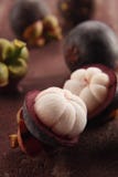 Mangosteen Pulp Royalty Free Stock Images
