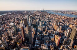 Manhattan horisont i New York royaltyfri foto Manhattan horisont i New York royaltyfri foto
