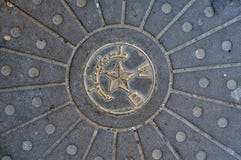 Manhole Cover Stock Images