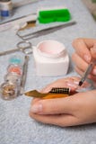 Manicure immagini stock libere da diritti Manicure immagini stock libere da diritti