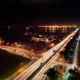 Manila natt royaltyfria foton Manila natt royaltyfria foton