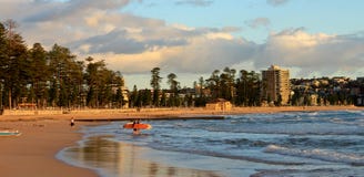 Manly Beach Sydney Australia Royalty Free Stock Photography Manly Beach Sydney Australia Royalty Free Stock Photography