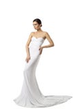 Mannequin Wedding Bride Dress, de Witte Toga van de Vrouwenschoonheid, stock foto Mannequin Wedding Bride Dress, de Witte Toga van de Vrouwenschoonheid, stock foto