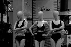 MANNEQUINES-KLÄDER LÅTER ENHETSLINGERIES arkivfoto MANNEQUINES-KLÄDER LÅTER ENHETSLINGERIES arkivfoto