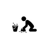mantvagningsymbol Beståndsdel av manlokalvårdsymbolen för mobila begrepps- och rengöringsdukapps Symbolen för skåramantvagningen stock illustrationer mantvagningsymbol Beståndsdel av manlokalvårdsymbolen för mobila begrepps- och rengöringsdukapps Symbolen för skåramantvagningen stock illustrationer