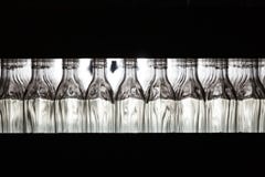 Many bottles on conveyor belt in glass factory royalty free stock image Many bottles on conveyor belt in glass factory royalty free stock image