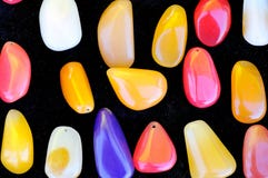 Many colorful jade stones in chinese market royalty free stock photography Many colorful jade stones in chinese market royalty free stock photography
