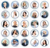 Many different business people talking on the phone Stock Illustration Many different business people talking on the phone Stock Illustration