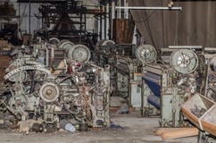 Many Machinery Detail In Spinning Stock Images Many Machinery Detail In Spinning Stock Images