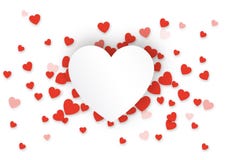 Valentine`s Day red heart background Stock Photo Valentine`s Day red heart background Stock Photo
