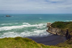 Maori Bay - Muriwai-Strand Auckland Neuseeland stockfotografie Maori Bay - Muriwai-Strand Auckland Neuseeland stockfotografie