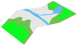 ecological map royalty free illustration ecological map royalty free illustration