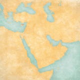 Map of Middle East - Northern Cyprus royalty free illustration Map of Middle East - Northern Cyprus royalty free illustration