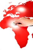 Map and stethoscope Stock Photo Map and stethoscope Stock Photo
