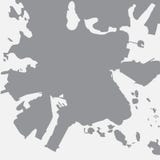 Mapa de la ciudad de Helsinki en gris en un fondo blanco stock de ilustración Mapa de la ciudad de Helsinki en gris en un fondo blanco stock de ilustración