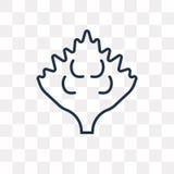 Maple leaf vector icon isolated on transparent background, linear Maple leaf transparency concept can be used web and mobile royalty free illustration Maple leaf vector icon isolated on transparent background, linear Maple leaf transparency concept can be used web and mobile royalty free illustration