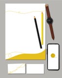Maquette ou calibre pour le pensil social de la carte +Letterhead+App+clock+black du paquet Logo+Business de médias illustration libre de droits Maquette ou calibre pour le pensil social de la carte +Letterhead+App+clock+black du paquet Logo+Business de médias illustration libre de droits