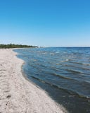 Mar de Salton, Calif?rnia foto de stock Mar de Salton, Calif?rnia foto de stock