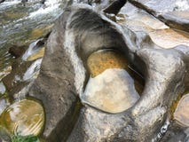 Maravilla del agua que creó en forma de corazón imagen de archivo Maravilla del agua que creó en forma de corazón imagen de archivo