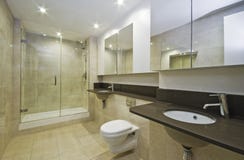 Marble Bathroom Stock Photography Marble Bathroom Stock Photography