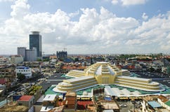 Marché central de thmei de Psar à Phnom Penh Cambodge Marché central de thmei de Psar à Phnom Penh Cambodge