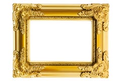 Marco plástico dorado Marco plástico dorado