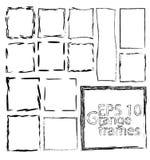 MARCOS negros del granero en el baground blanco stock de ilustración MARCOS negros del granero en el baground blanco stock de ilustración