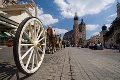 Mariacki Church In Cracow Royalty Free Stock Images Mariacki Church In Cracow Royalty Free Stock Images