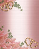 mariage rose de satin d'invitation illustration de vecteur mariage rose de satin d'invitation illustration de vecteur