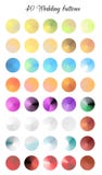 Mariage Tone Color Shade Background, mailles colorées de gradient illustration stock Mariage Tone Color Shade Background, mailles colorées de gradient illustration stock