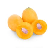 Marian pruim Thais die fruit op witte achtergrond Mayongchid Maprang Marian Plum en Plum Mango, Thailand wordt geïsoleerd stock afbeelding Marian pruim Thais die fruit op witte achtergrond Mayongchid Maprang Marian Plum en Plum Mango, Thailand wordt geïsoleerd stock afbeelding