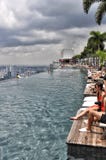 Marina BaySands SkyPark fotografie stock Marina BaySands SkyPark fotografie stock