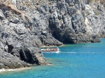 Marina di Camerota - Touristic boat in Cala Fortuna