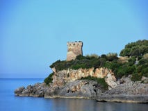 Marina di Camerota - Tower of the island