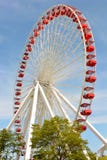 Marina Pier Ferris Wheel immagini stock Marina Pier Ferris Wheel immagini stock