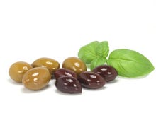 Marinated Olive Fruits Royalty Free Stock Photos