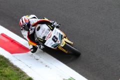 Mark Aitchison #8 su Ducati 1098R Team Effenbert Liberty Racing Superbike WSBK immagine stock Mark Aitchison #8 su Ducati 1098R Team Effenbert Liberty Racing Superbike WSBK immagine stock