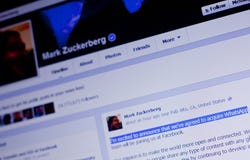 Mark Zuckerberg WhatsApp transaction announcement stock photos Mark Zuckerberg WhatsApp transaction announcement stock photos