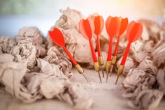 Marketing or target arrow concept. royalty free stock photo Marketing or target arrow concept. royalty free stock photo