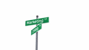 Marketingstrategiefrage stock video Marketingstrategiefrage stock video